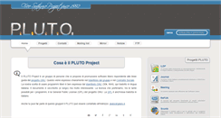 Desktop Screenshot of pluto.it