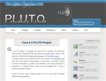 Tablet Screenshot of pluto.it