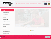 Tablet Screenshot of pluto.eu